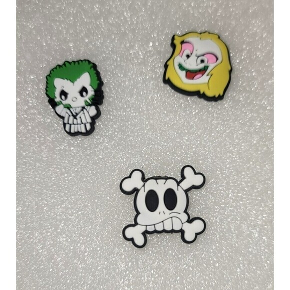 New Beatlejuice & Jolly Roger Jibbitz - Picture 1 of 5